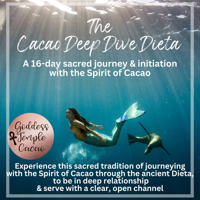 Cacao Consciousness Deep Dive 16 Day Initiation- LIVE ONLINE. Starts May 29, 2024